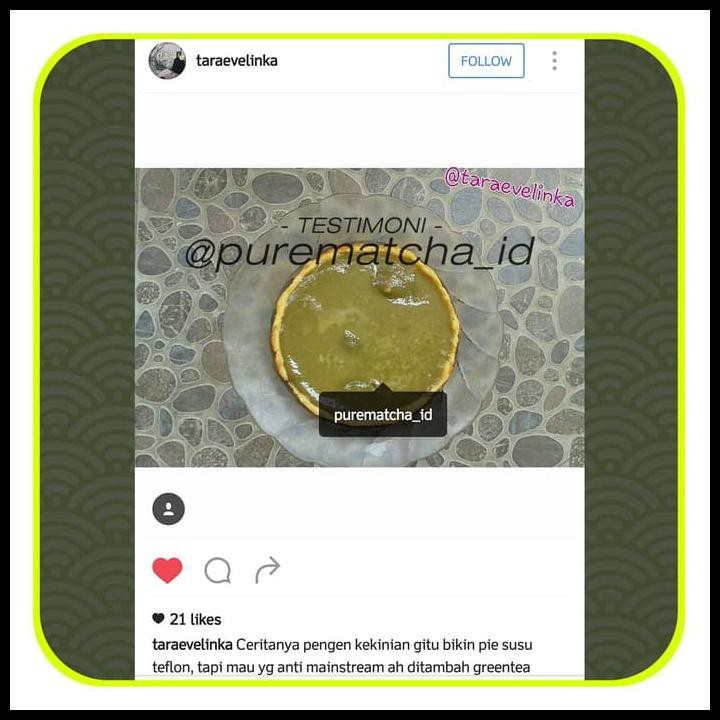 

Pure Matcha / Greentea Ukuran 100 Gram