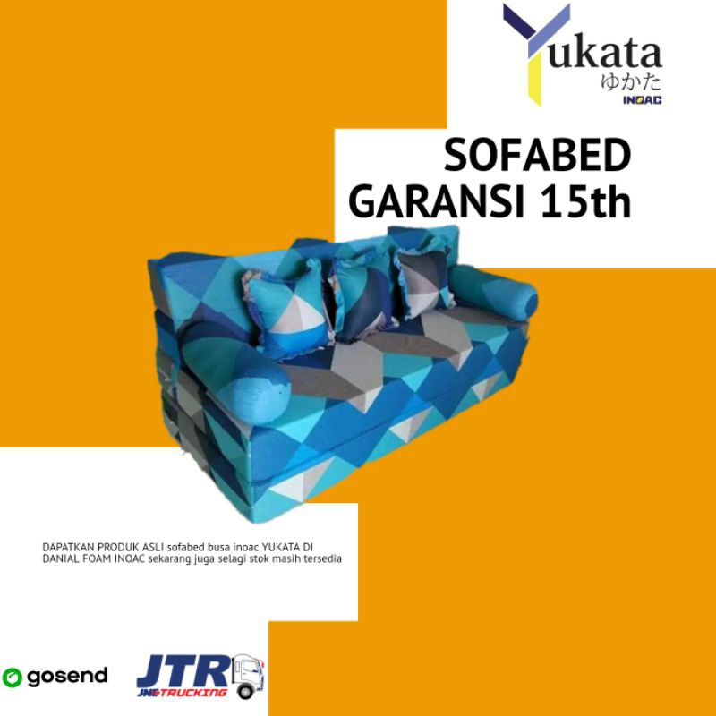 Sofabed busa Inoac No.1,2,3,4,5 Garansi 15 Tahun