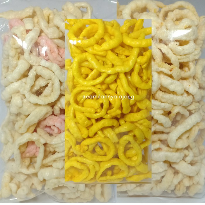 

Lanting Slondok Singkong Gelang Bonorowo Merah Putih Original Gurih Kuning Pedas Manis Khas Kebumen