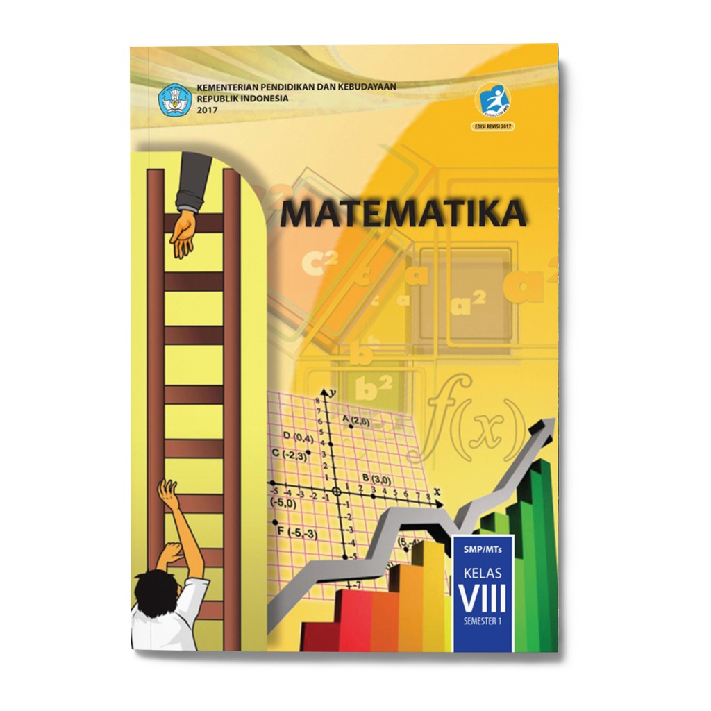 Buku Matematika Smp Kelas 8 Semester 1 K13 Revisi 2017 Shopee