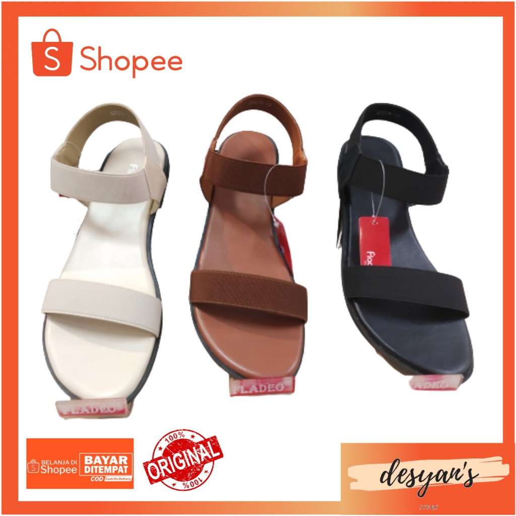 Sandal tali wanita FLADEO