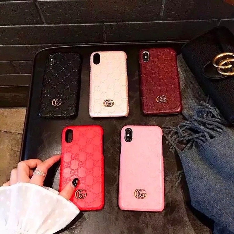 Hard Case Desain Gucci Untuk iPhone 11 Pro X XS MAX XR SE2 6 6S 7 8 Plus