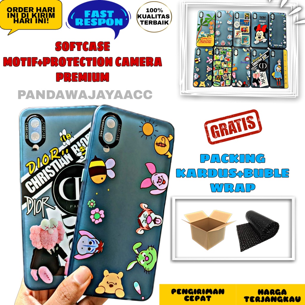 Case Softcase Casing TPU Xiaomi Redmi 9 Karakter