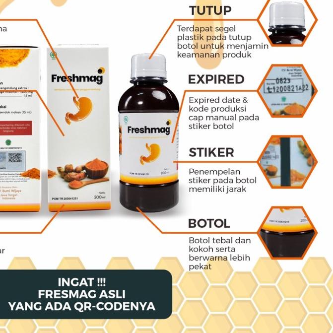 ✵ [Bisa ] Freshmag Asli Original Madu Freshmag Madu Maag dan Asam Lambung madu Freshmag Fresh mag Fr