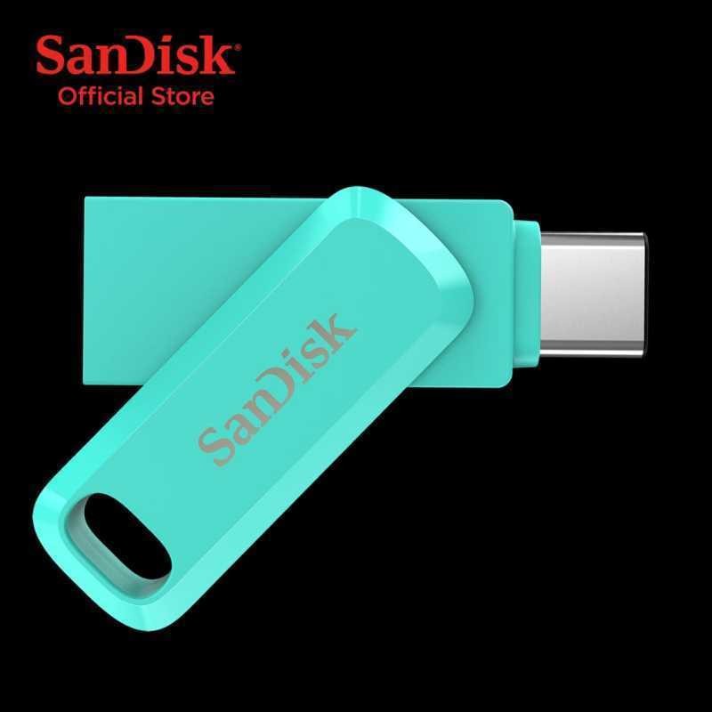 Sandisk ultra dual drive go usb type 128gb putar | typec 128gb