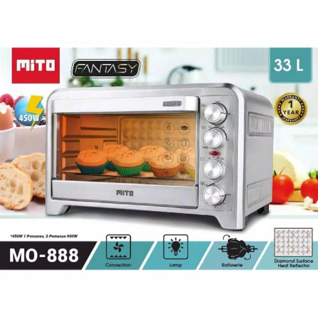 OVEN MURAH / OVEN ELECTRIC / OVEN MITO MO-888