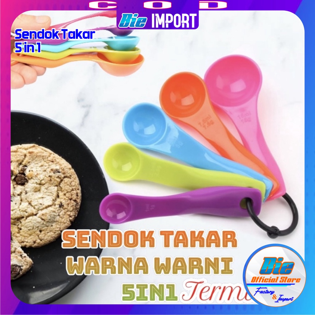 Sendok Takar 5 in 1 Tebal Premium Impor Best Seller