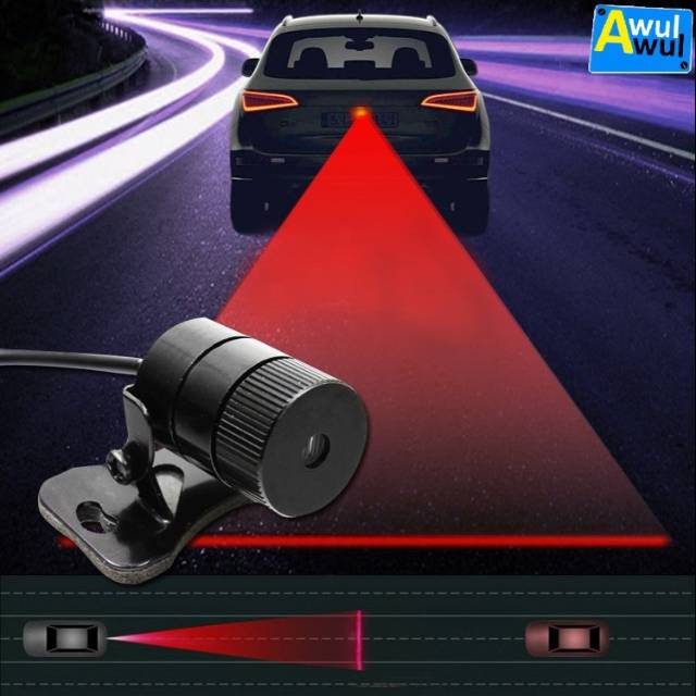 Car Universal Laser Vehicle Fog Light Taillight | Lampu Laser Kabut Belakang Mobil