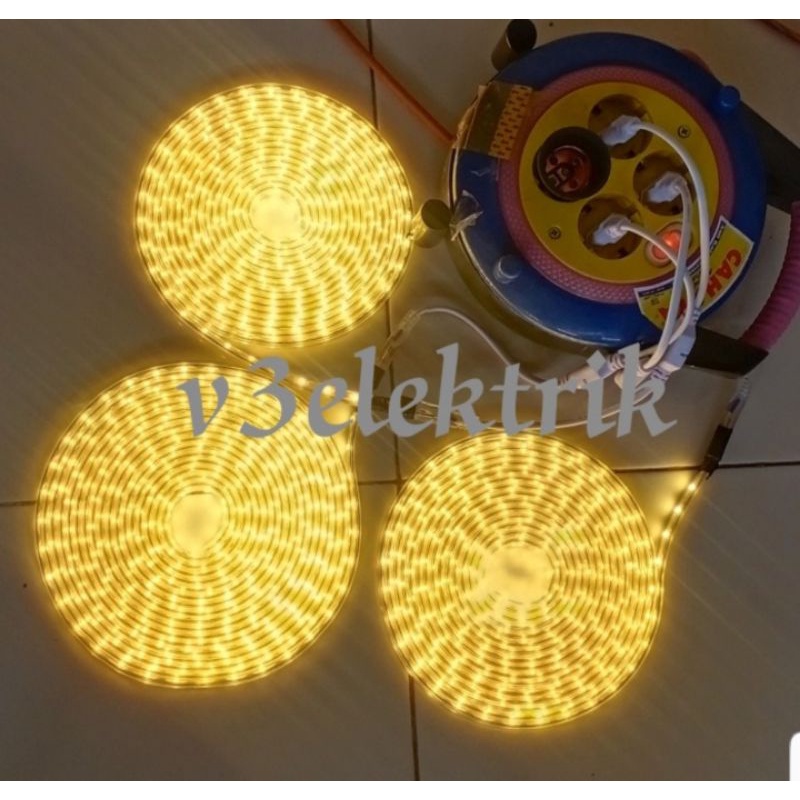 lampu led selang 50/50 per meter