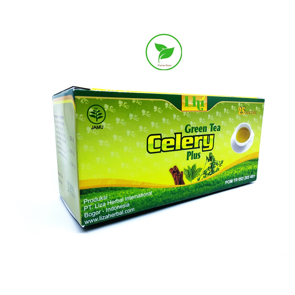 Green Tea Cellery  Plus Liza Herbal Untuk Hipertensi