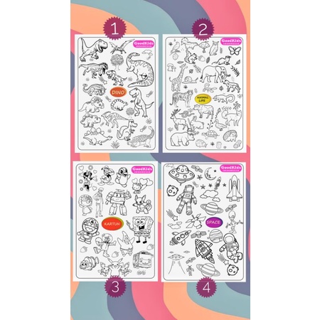 

POSTER MEWARNAI PART III. KERTAS MEWARNAI. KERTAS GAMBAR