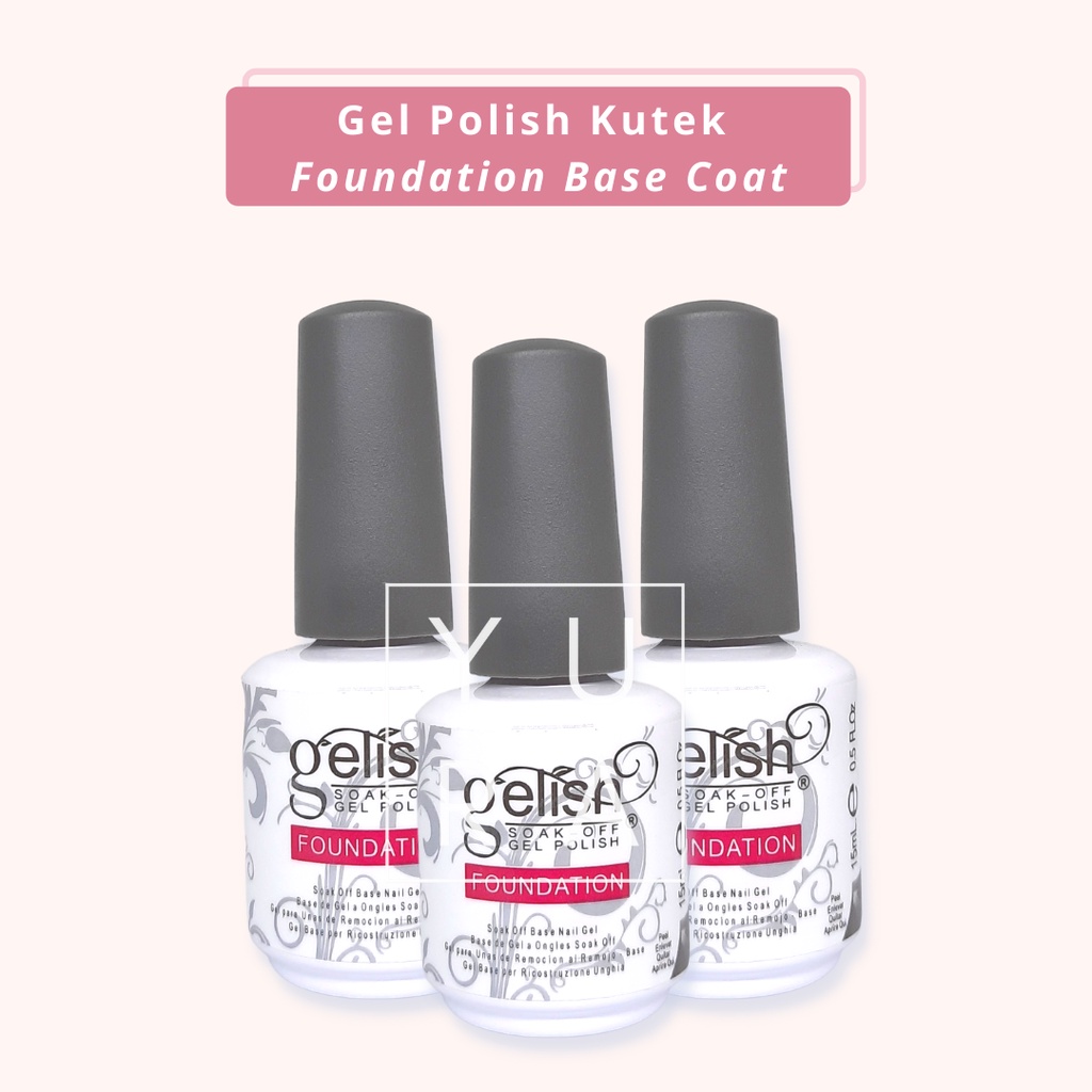 Gelish Dynamic Soak Off Gel Polish Kutek Top Coat / Base Coat / Matte Top Coat / PH BOND