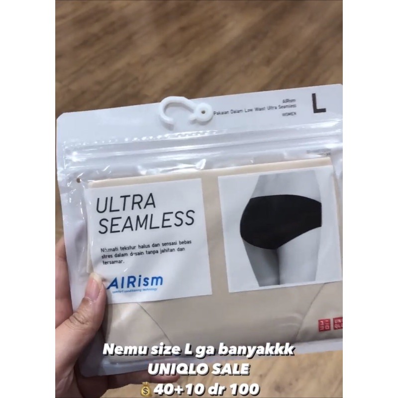 READY SALE Uniqlo Ultra Seamless Panties