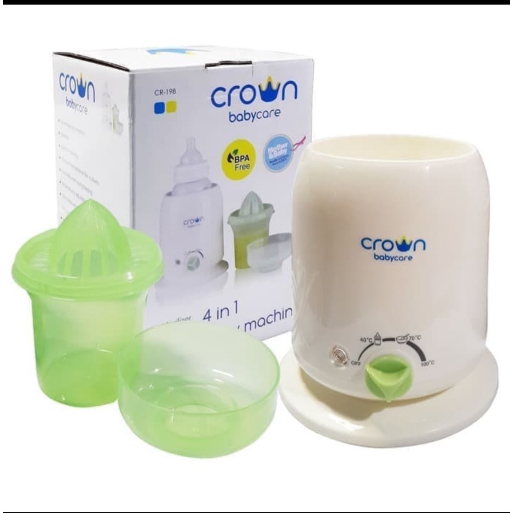 Crown Warmer 4 in1 Pemanas botol susu