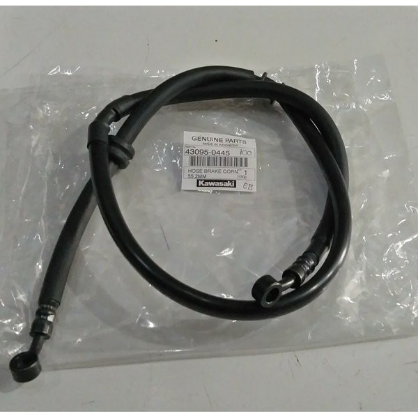 Selang Rem Depan KLX150  130cm Ori