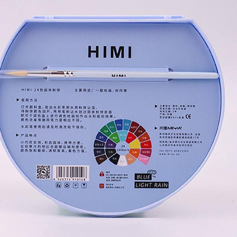 

Update Miya Himi Watercolor Solid 24 Colors Warna + Kuas ..