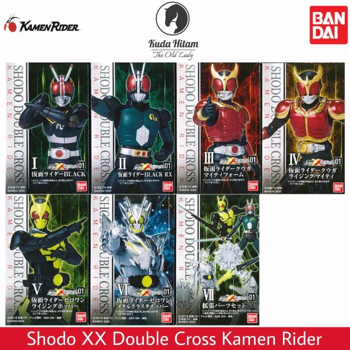 Shodo Xx Double Cross Kamen Rider Black Rx Kuuga Mighty Zero One