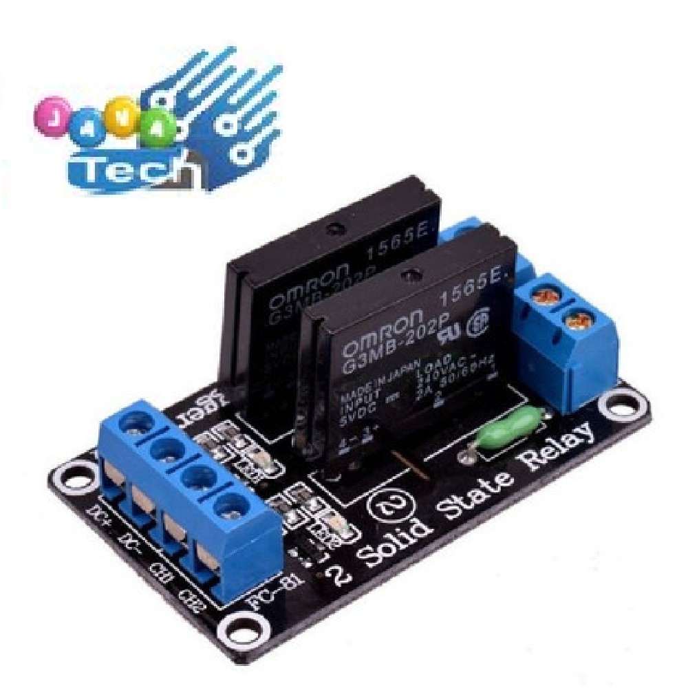 Solid State Relay 2ch 5V Low Level Trigger