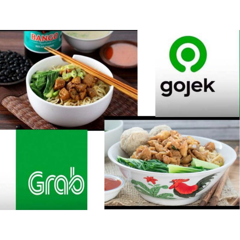 

Bakmi Ayam halal siap makan murah porsi jumbo harum lezat kenyang