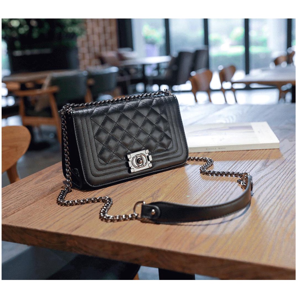 NEW ARRIVAL ! SLING BAG TAS SELEMPANG WANITA SHOULDER BAGTAS TALI RANTAI IMPORT PREMIUM #2288