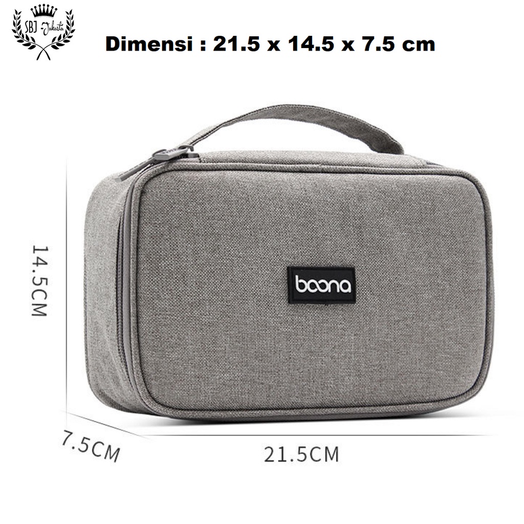 Dompet Gadget Tas Gadget Portable Multifungsi BAONA B009