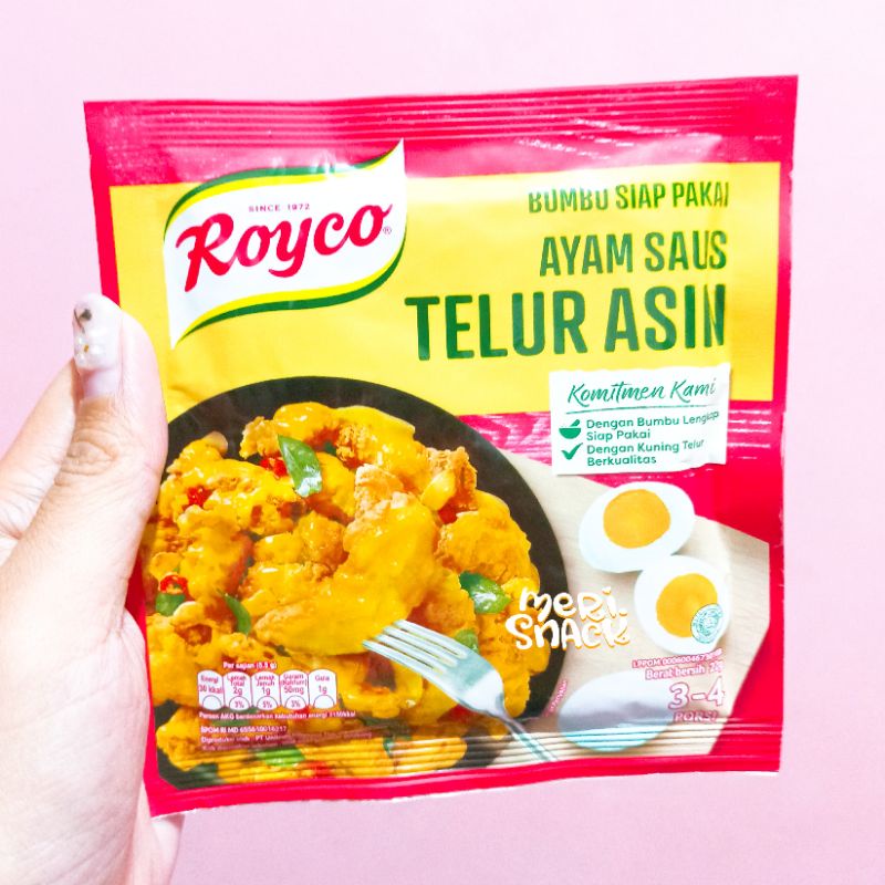 

Royco Bumbu Ayam Saus Telur Asin 22gr