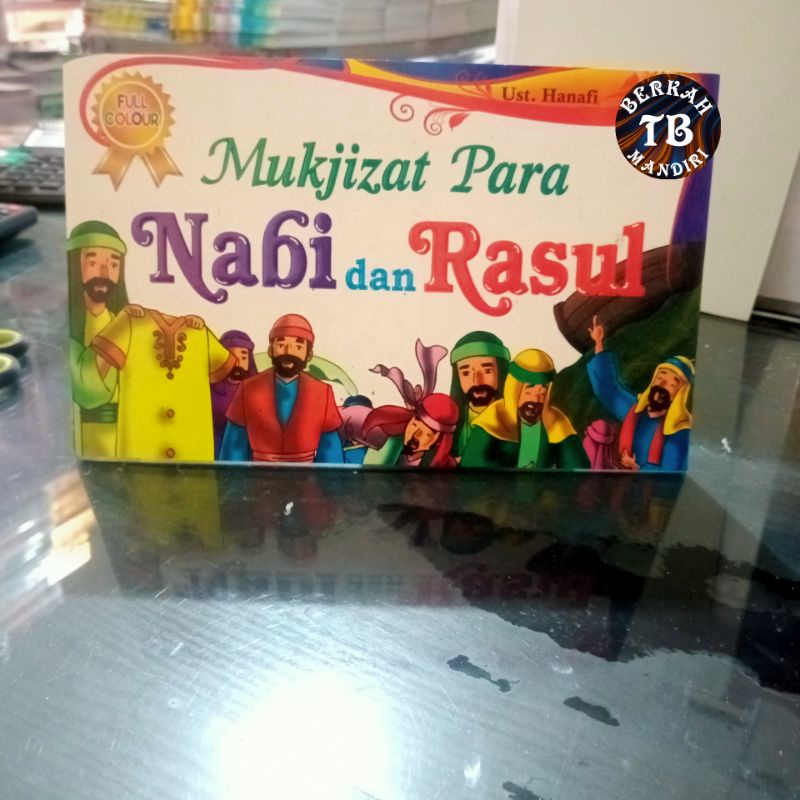 buku mukjizat para nabi dan rasul 96 halaman (24×15cm)