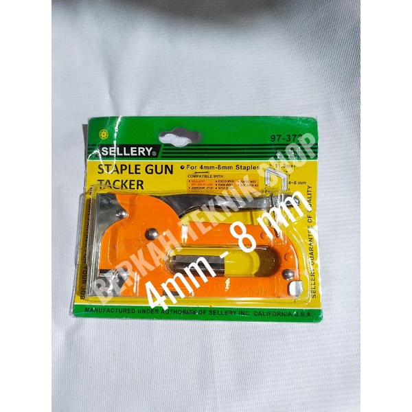 

ASLI SELLERY USA GUN TACKER STAPLES STAPLE TEMBAK GUN TACKER STAPLER TEMBAK