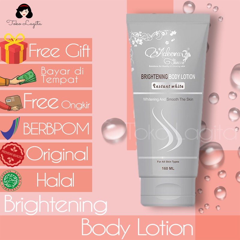 ECERAN Adleeva Adeeva Official Skincare Bpom Original Pria Wanita Remaja Dewasa-Body Lotion