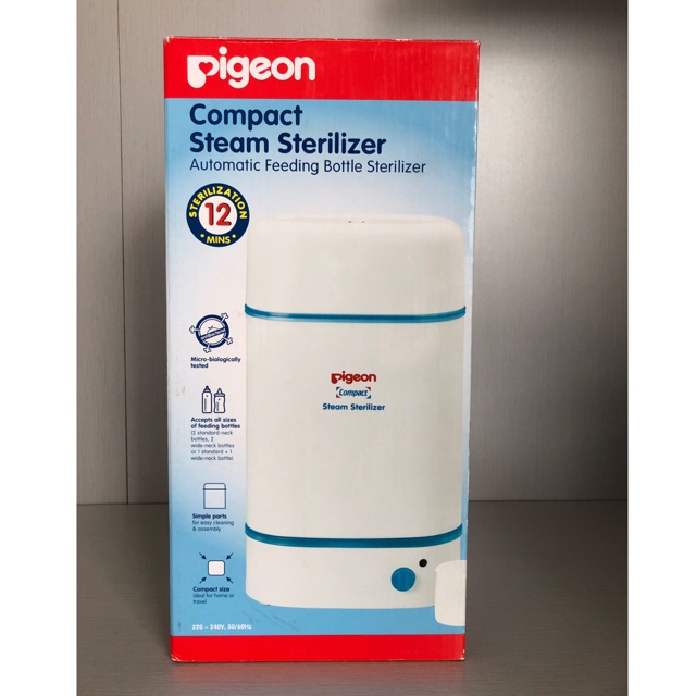pigeon compact steam steriliser