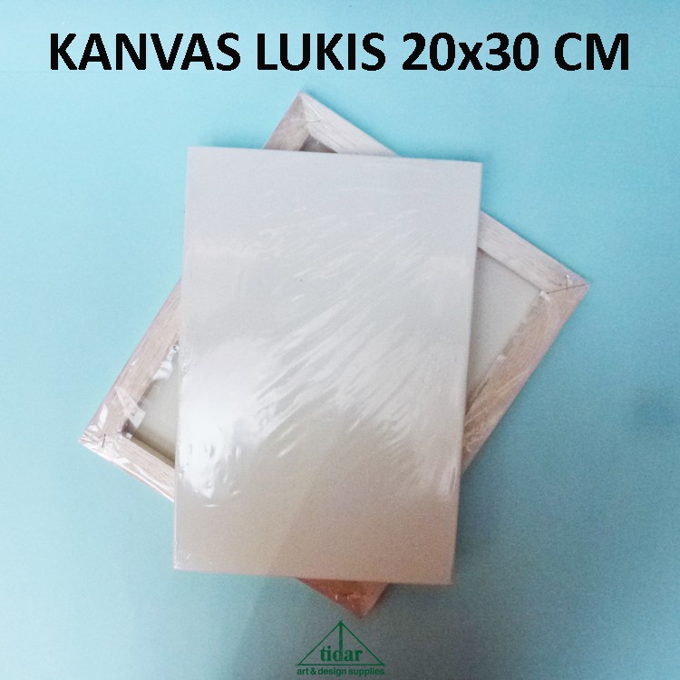 

Canvas / Kanvas Lukis + Spanram 20 x 30 cm