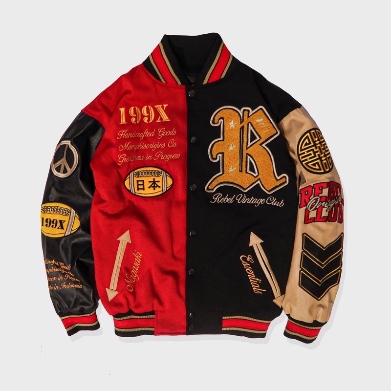 VARSITY JACKET REBEL MEMPHISORIGINS