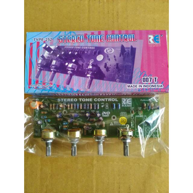 Kit Tone Control Stereo 007 T