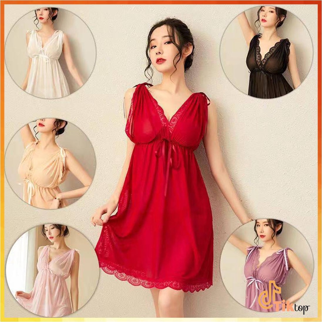 Lingerie Mini Seksi Ketat Jaring Anime Bagus V2Z5 Full Body Premium Jumbo Tebal Import Transparan G 