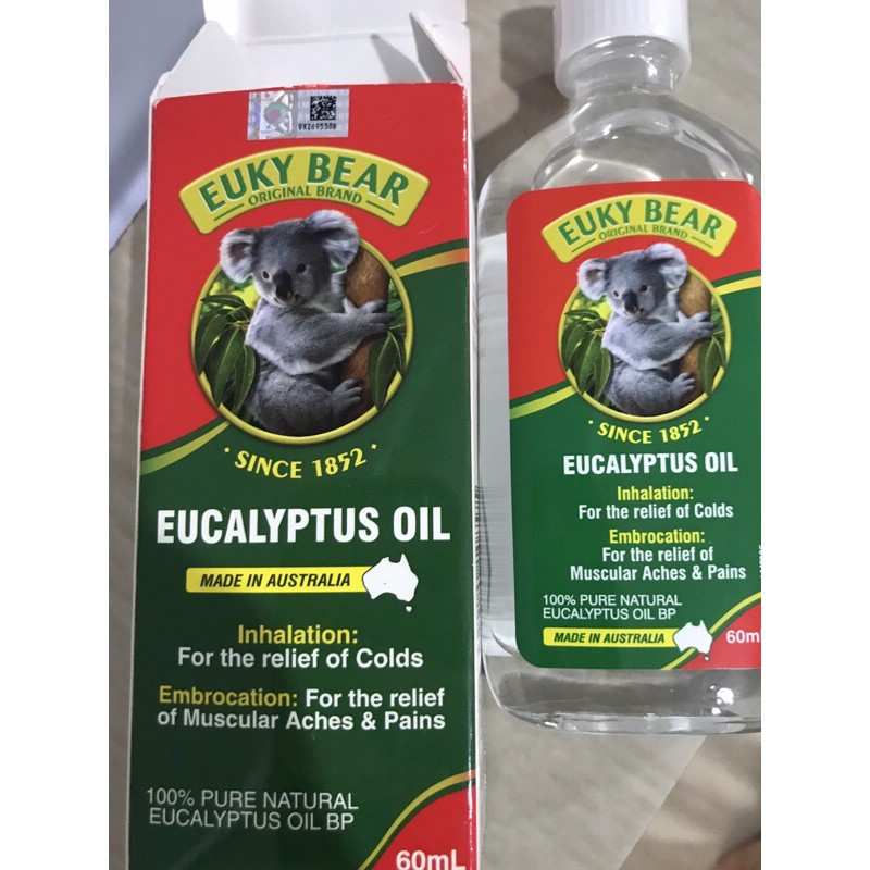 Euky Bear Eucalyptus  oil 60ML Australia