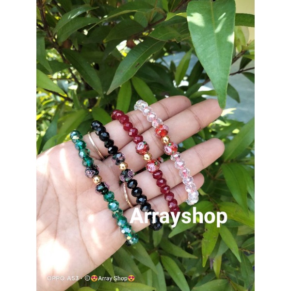 Gelang Kristal 0.1gram semar jawa