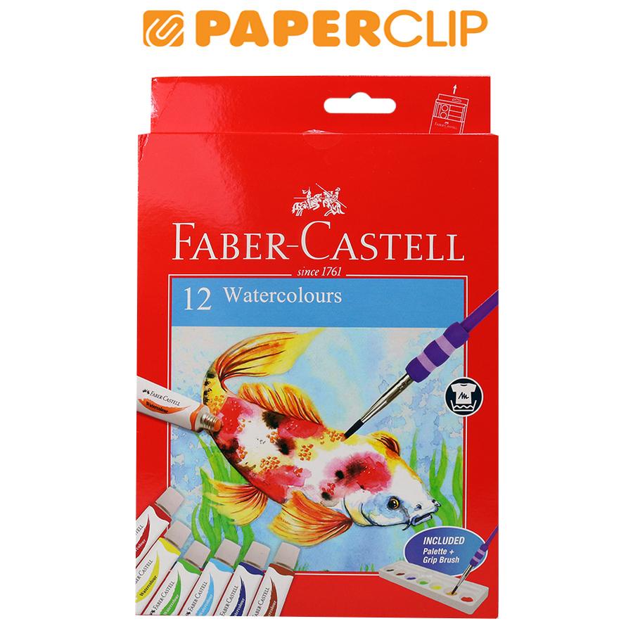 

WATER COLOR FABER CASTELL 121004N 12 WARNA