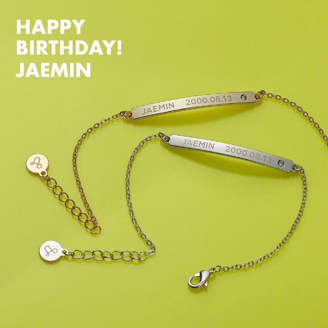 SM NCT Jaemin Birthday Bracelet