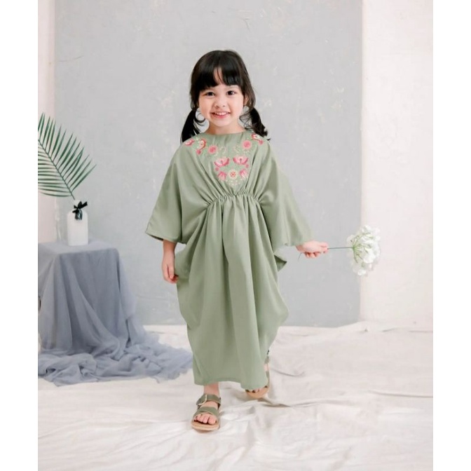 DRESS ANAK MUSLIM HAURA KAFTAN