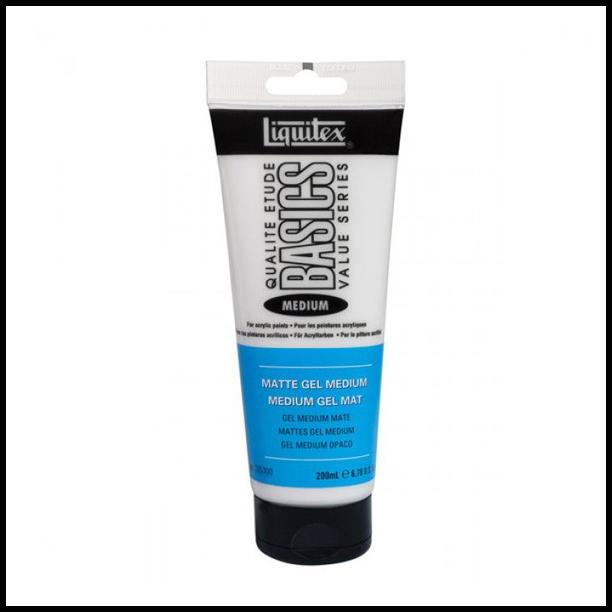 

Liquitex Basics Matte Gel Medium 200Ml