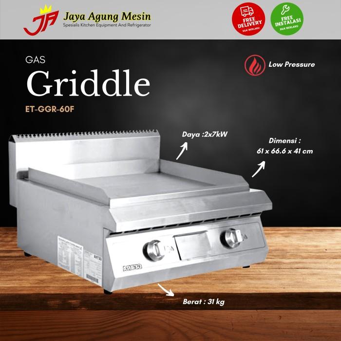 Getra Et Ggr 60F - Gas Full Flat Griddle - Promo