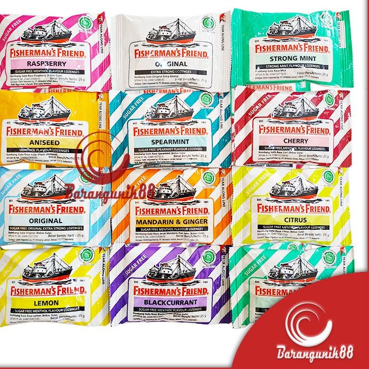 

[KODE PRODUK 6BKEL9055] Permen Fisherman's Friend Original 25 gram Aneka Rasa