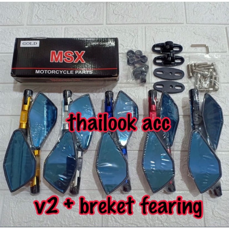 Spion Tomox V2 V5 cnc Universal Nmax,Aerox,Pcx,Vario,Beat,Mio,Vixion,R15,Cbr,Ninja &amp; Motor Lain Nya