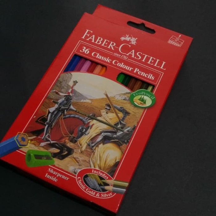 

Cuci Gudang Pensil Warna Faber Castell 36 Classic Bagus