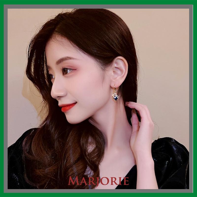 Rhombus bentuk minyak Drop anting-anting modis anting-anting High-end-MJD