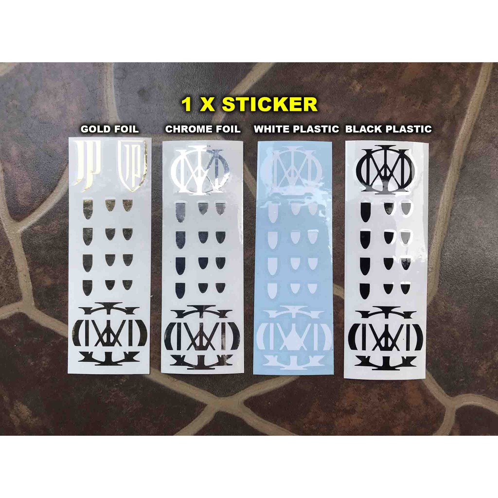 Sticker Inlay Gitar Dream Theater Musicman Nomac Majesty John Petrucci Fretboard Akustik Elektrik