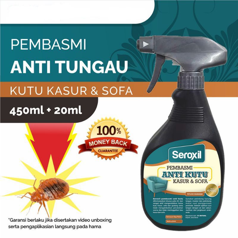 pembasmi anti tungau kutu kasur dan sofa seroxil