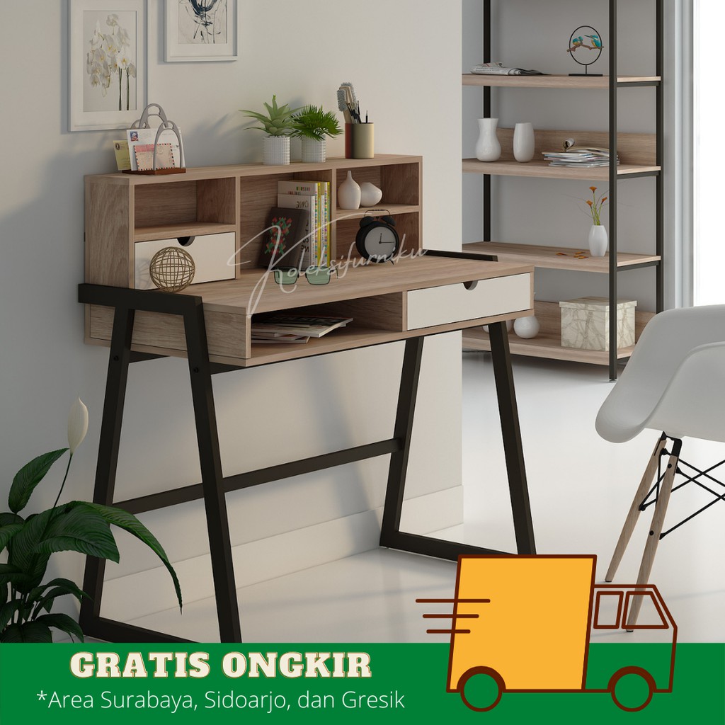 Meja Unik / Meja Belajar Minimalis / Meja Kerja Minimalis / Meja Kerja Modern / Meja Minimalis MK 1
