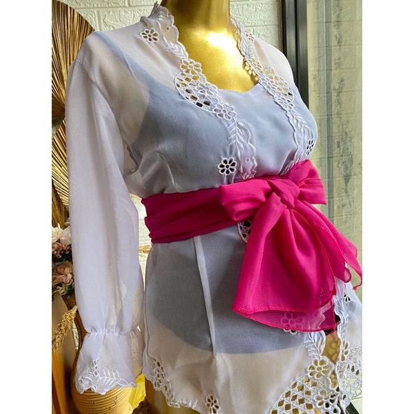 pre order kebaya hamil sifon bordir