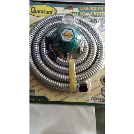Quantum Gas - Selang Gas Elpiji + Regulator
